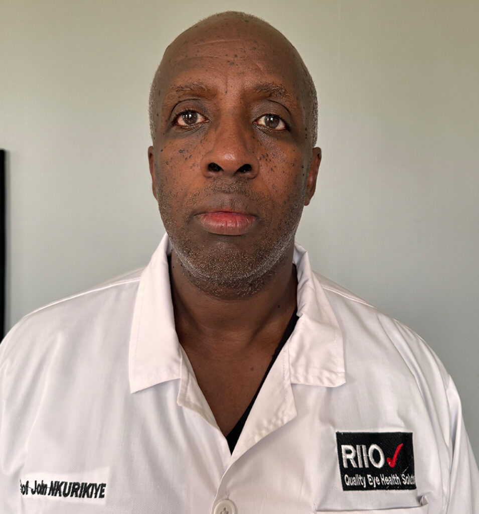 DR. JOHN NKURIKIYE, Executive Chair and Cornea Specialist at RIIO iHospital